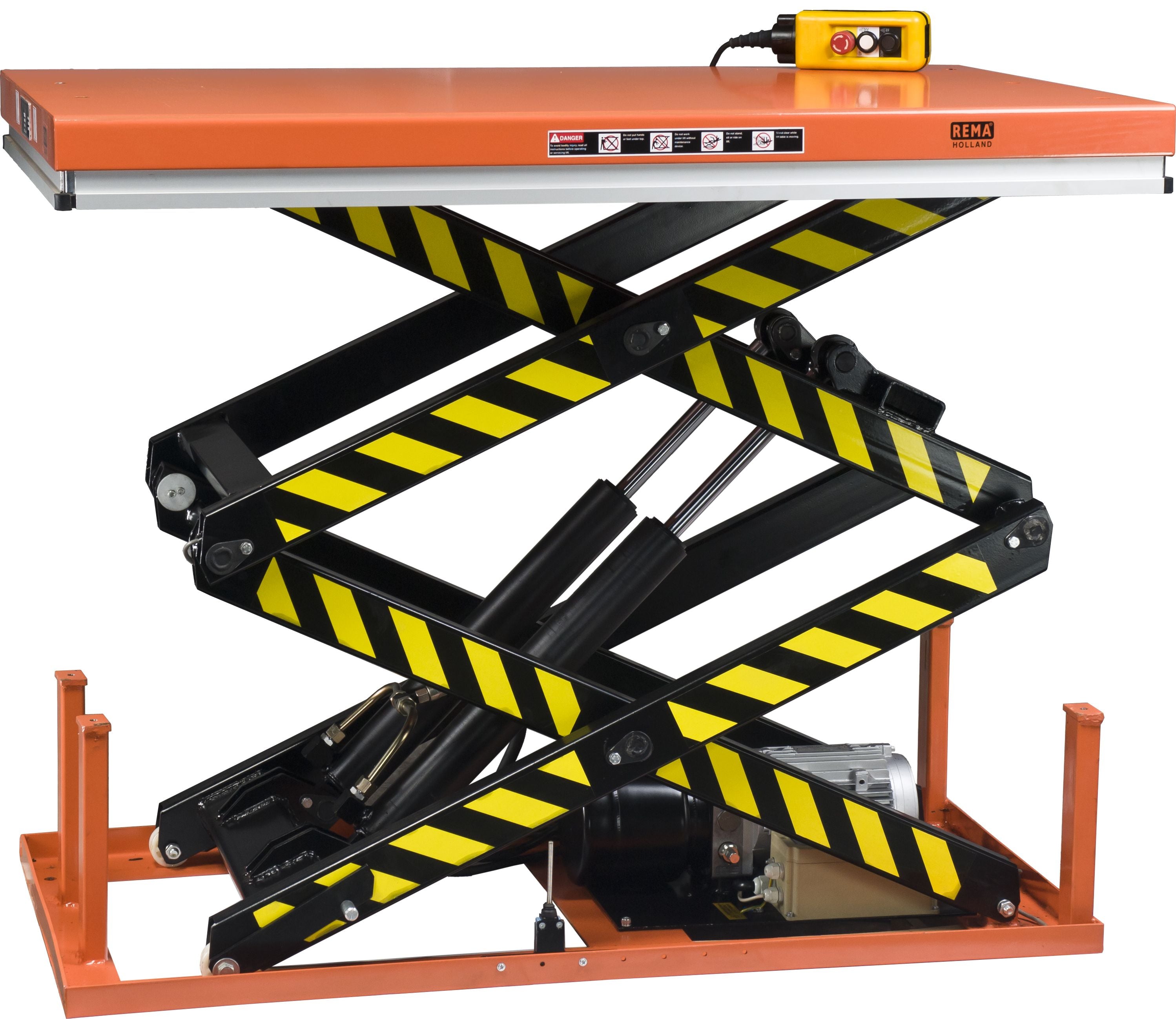 Doppel-Scherenhubtisch